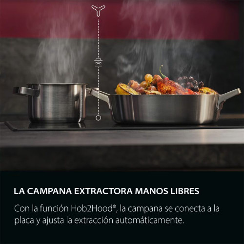 Placa inducción AEG con 3 zonas de cocción - TO63IQ0FFB Negro