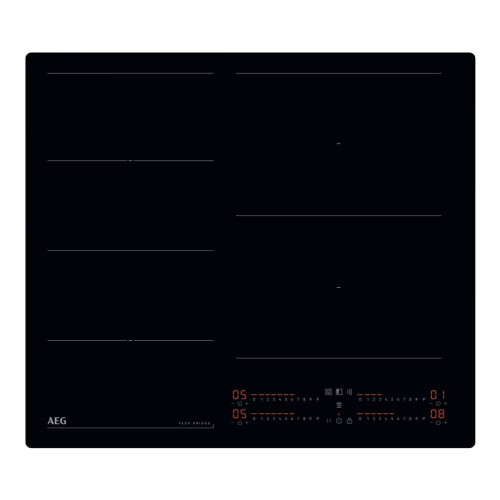 Placa inducción AEG con 4 zonas de cocción - TI64IG00IB Negro