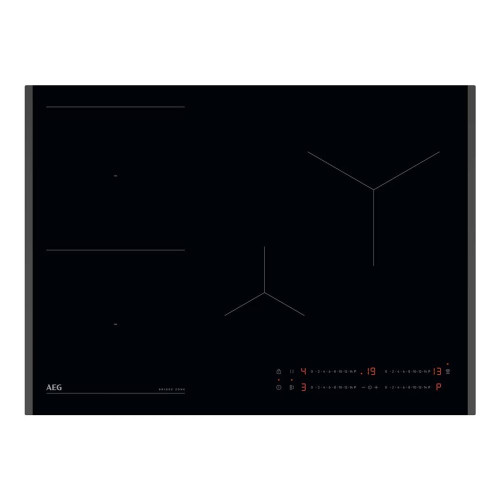 Placa inducción AEG con 4 zonas de cocción- TO74IB00FB Negro
