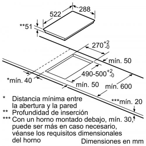 Placa Inducción Balay 3EB939LQ