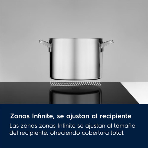 Placa inducción Electrolux sensor de ebullición Infinite- EIS62341 Negro