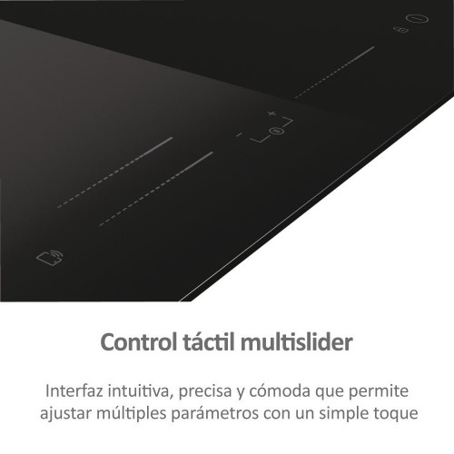 Placa inducción Haier WIFI y 3 zonas Series 2 - HAIDSJ63MC Negro