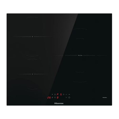 Placa inducción Hisense con 3 zonas de cocción - HI6311BSCE Negro