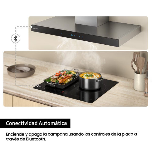 Placa inducción Samsung Zona gigante - NZ63C4036GK/U1 Negro