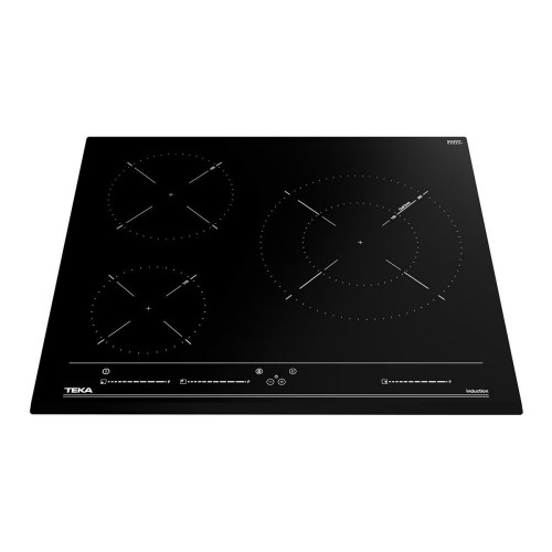 Placa inducción Teka 3 zonas de cocción - IZC 63015 BK MS Negro