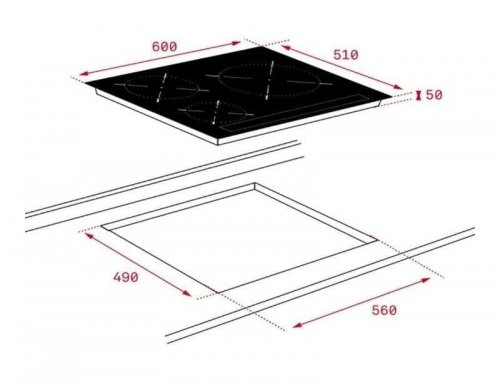 Placa Inducción Teka IBC 63010