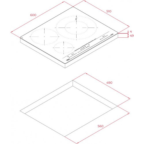 Placa Inducción Teka IZC 63630 MST