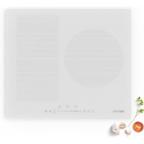 PLACA INDUCCION UB 3 ZONAS FLEX 59CM BLANCA