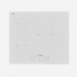 PLACA INDUCCION UNIVERSALBLUE 3 ZONAS 59CM BLANCA