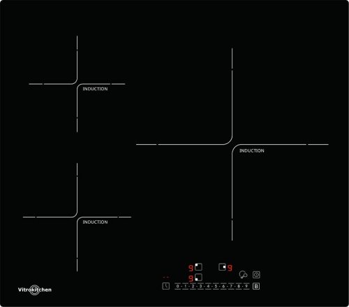 Placa inducción vitrokitchen ind630n zona extra grande 32cm