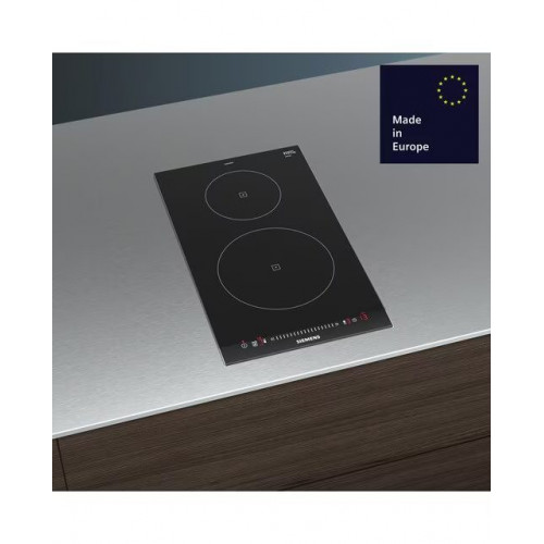 Placa modular inducción Siemens 2 zonas de cocción - EH375FBB1E Negro