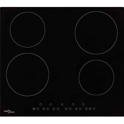 Placa Vitrocerámica 4 quemadores control táctil 6000 W Vidaxl