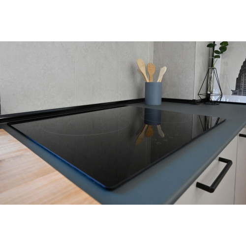 Placa vitrocerámica CATA TDHN 603 con 3 zonas de cocción zona grande de 27cm 5400 W negro 60cm