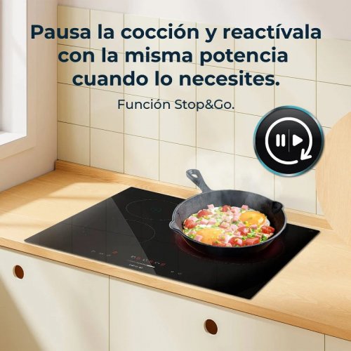 Placa Vitrocerámica Cecotec Bolero Squad V 3100