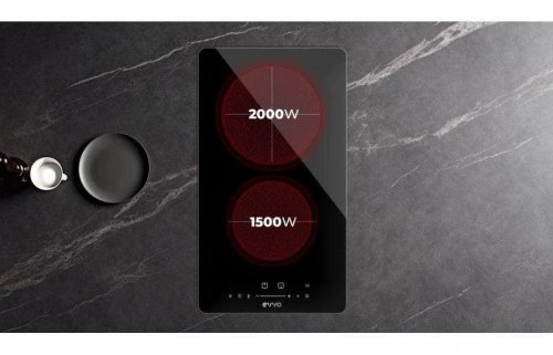 Placa Vitrocerámica Evvo V60 3 Zonas Potencia 5700w