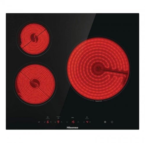 Placa Vitrocerámica Hisense E6332BSCE 3 Zonas