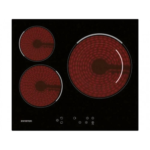 Placa Vitrocerámica Infiniton VIT3P54W 5400W 3 Zonas