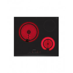 Placa vitrocerámica Siemens 3 zonas de cocción - ET631FKP8E Negro