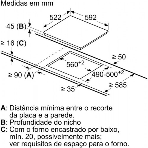 Placa vitrocerámica Siemens ET631FKP8E