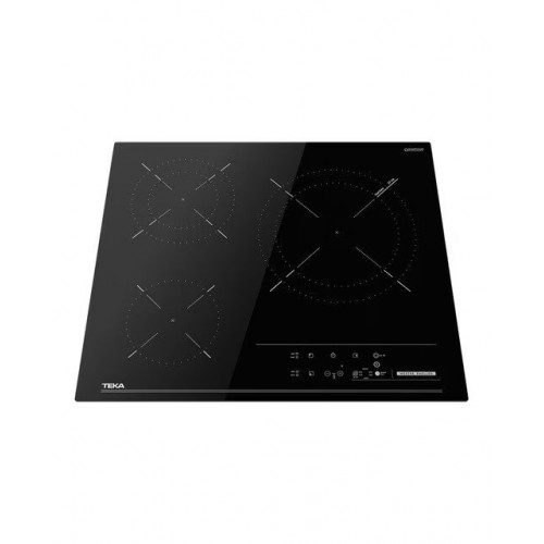 Placa vitrocerámica Teka con 3 zonas de cocción - 63620 TTC Negro