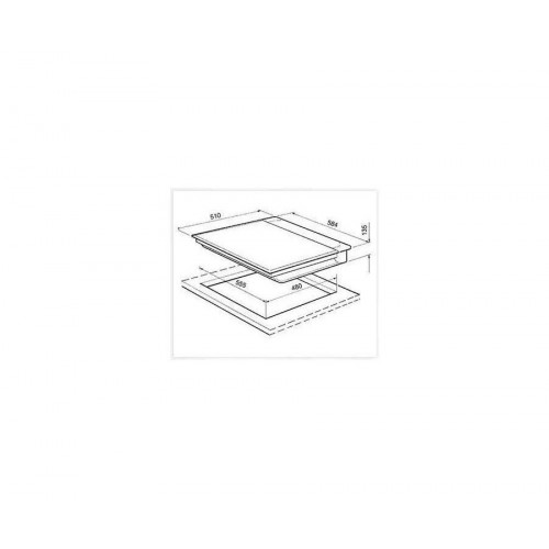 Placa Vitrokitchen 101TGB Gas