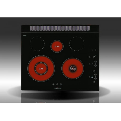 Placa Vitrokitchen 201TGBA Gas