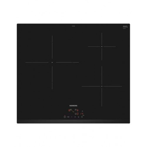 Placas de inducción Siemens 3 zonas de cocción - EU63KBJB5E Negro
