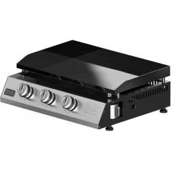 Plancha de Gas BXOP7350E con 3 quemadores