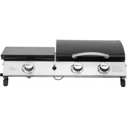 Plancha de gas con tapa 