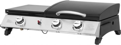 Plancha de gas con tapa 