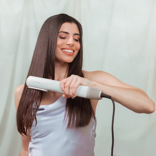 Plancha de pelo Cecotec RitualCare Air Lisse 2 en 1 Champagne