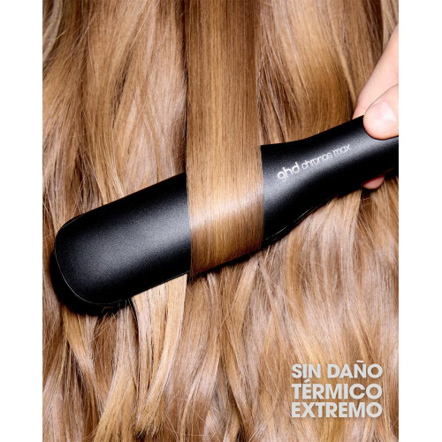 Plancha de pelo con placas anchas ghd chronos max negra