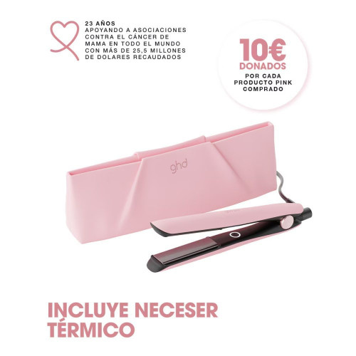 Plancha de pelo ghd gold nuestra Pink