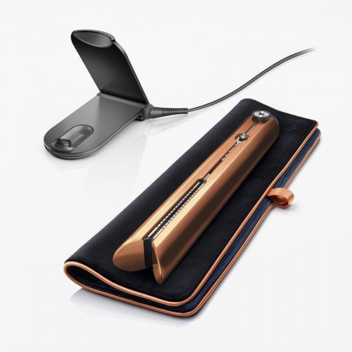 Plancha de Pelo Inalámbrica Dyson Corrale 210ºC 3 Ajustes Autoapagado Pantalla Cobre/Níquel