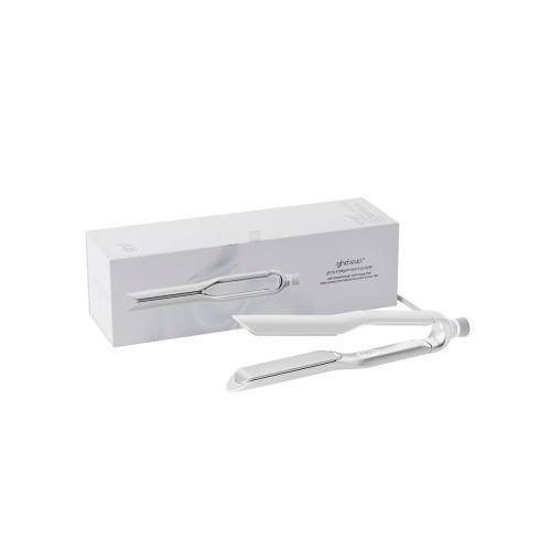 Plancha de pelo interactiva ghd sculpt blanca