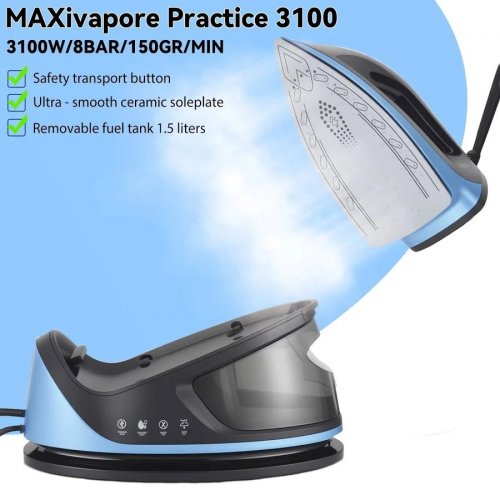 plancha de vapor doméstica de alta potencia sientice 2000 w – plancha eléctrica portátil y vapor a alta temperatura
