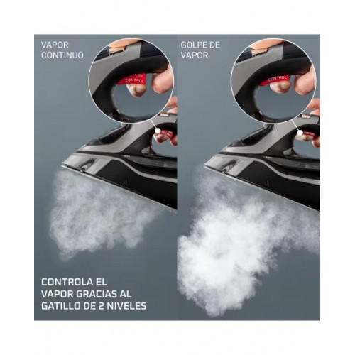 Plancha de vapor Rowenta DW9511 Steamforce Pro Negro