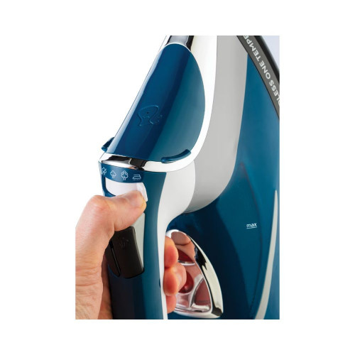 Plancha de vapor Russell Hobbs Cordless One Temperature inalámbrica Azul