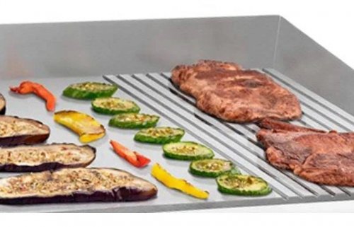 Plancha eléctrica mixta PLE-M-730 de Irimar