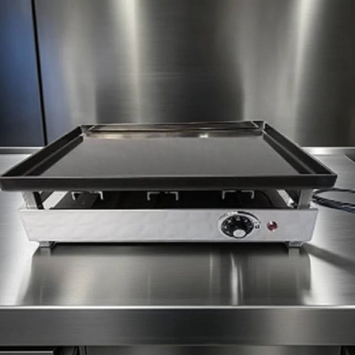 Plancha hosteleria Electrica mod ELECTRO-50 med 50x40 cm