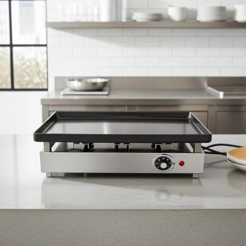 Plancha hosteleria Electrica mod ELECTRO-50 med 50x40 cm