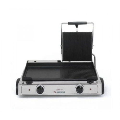 Plancha snack mixta doble GLD-10 230/50-60/1 Sammic