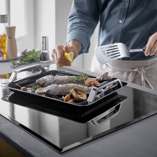 Plancha TeppanYaki Fusiontec Functional Black WMF Negro