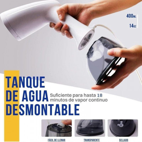 Plande Vapor Vertical Rolipo 1640W 400ml Cepillo Removedor