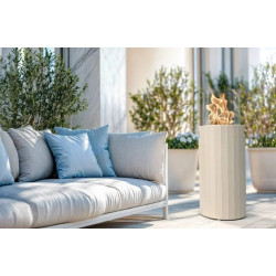 Planika Chimenea de gas BINO GRIS