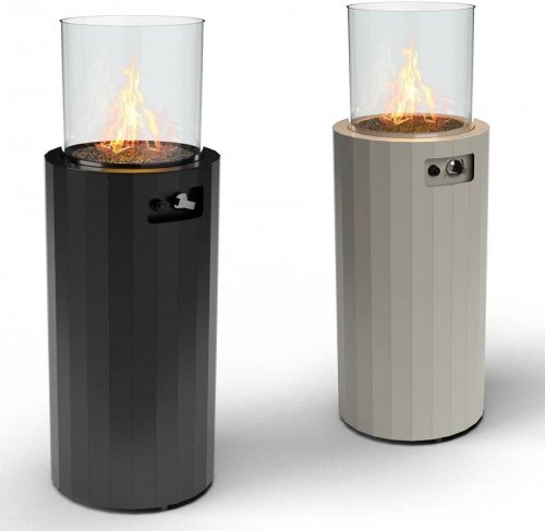 Planika Chimenea de gas BINO GRIS