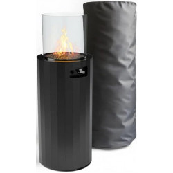 Planika Chimenea de gas exterior Bino