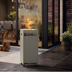 Planika Faro 8 kW Black with Cover
