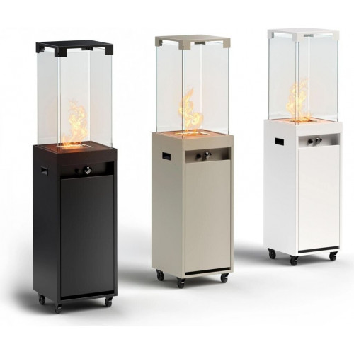 Planika Faro 8 kW Black with Cover