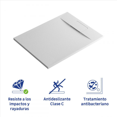 Plato de ducha Neo2 140x70 cm blanco